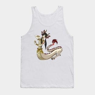 Salamander Dragon Girl MONSTER GIRLS Series I Tank Top